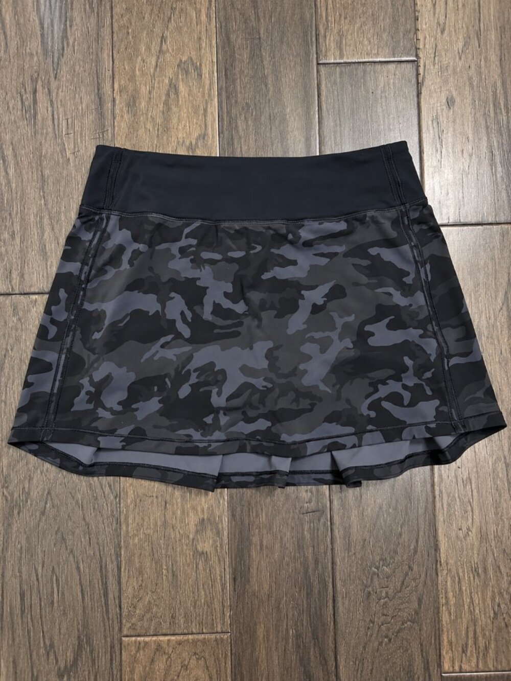 Lululemon Pace Rival Skirt (Tall) *No Panels 15" Incognito Camo Multi Grey Black